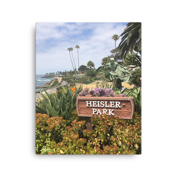 Heisler Park Laguna Beach - Original Photo on Canvas by Holly Simmons