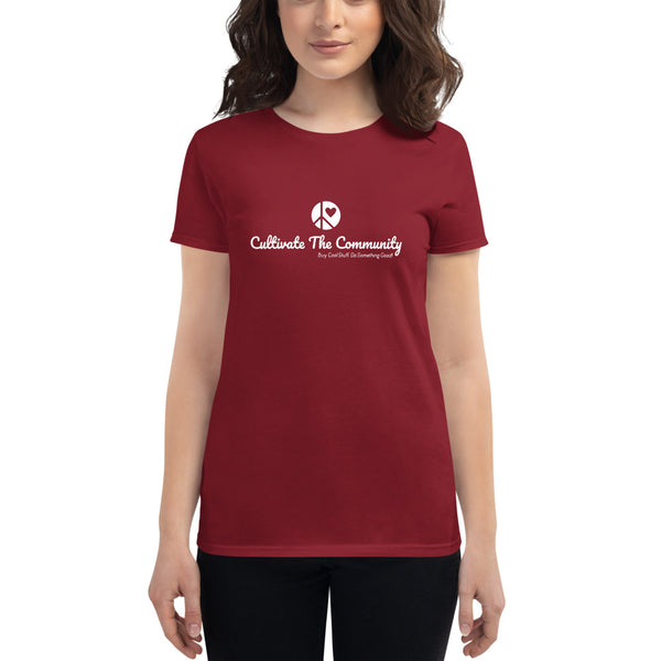 Women's short sleeve t-shirt with CTC logo