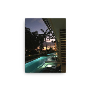 St. Marteen Relaxation - Original Photo on Canvas by Holly Simmons