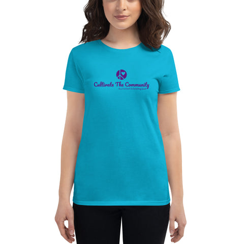 Women's short sleeve t-shirt with CTC logo